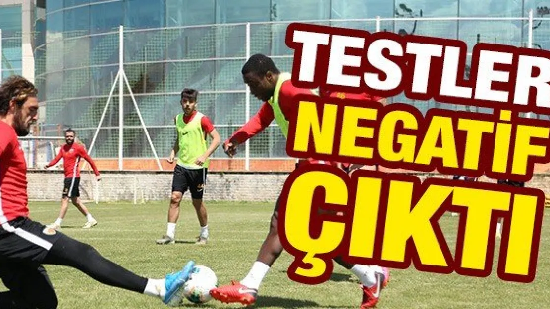 Kayserispor'da testler negatif çıktı
