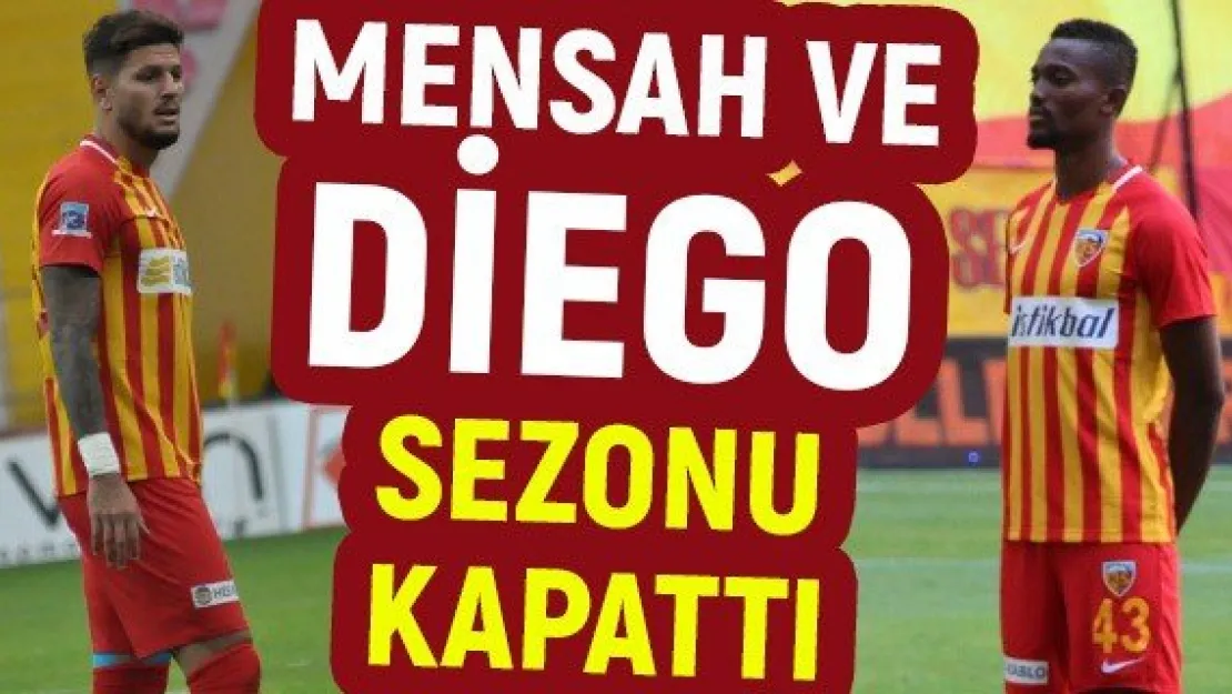 Mensah ve Diego sezonu kapattı