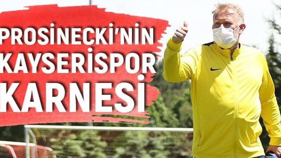 Prosinecki'nin Kayserispor karnesi