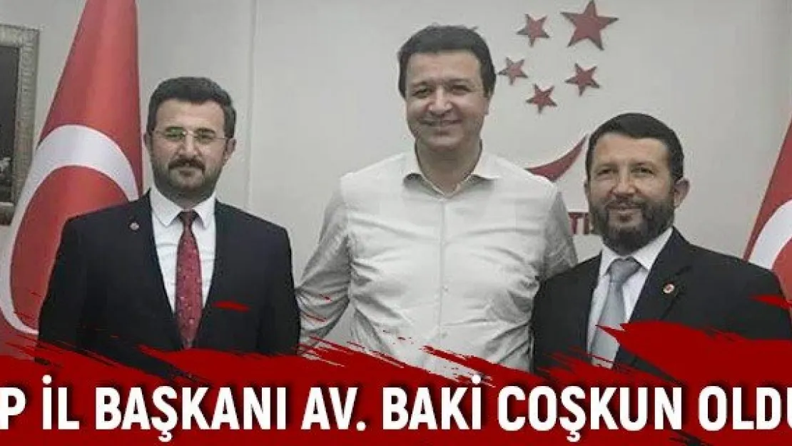 SP İl Başkanı Av. Baki Coşkun oldu
