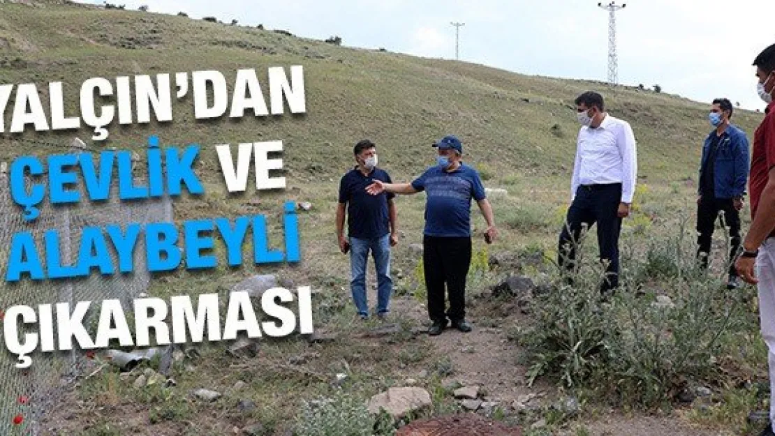 Yalçın'dan Çevlik ve Alaybeyli çıkarması