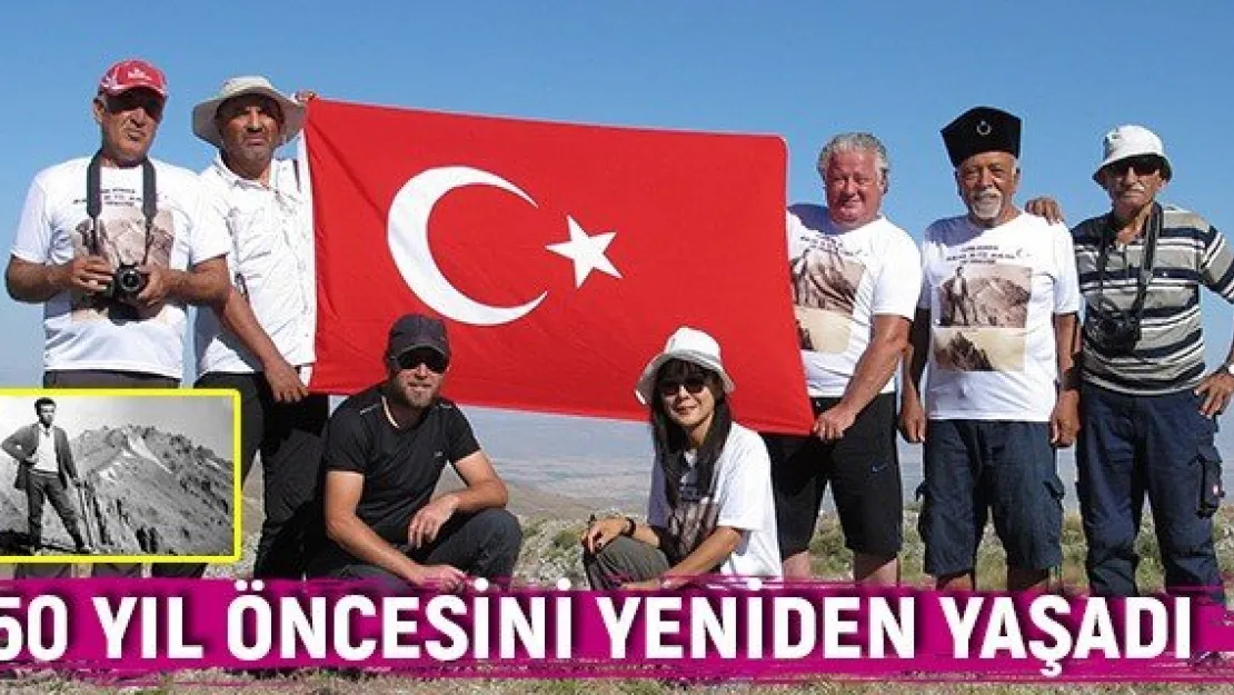 50 yıl öncesini yeniden yaşadı