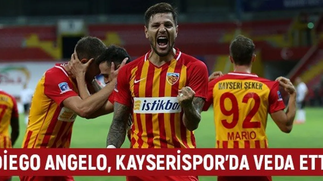Diego Angelo, Kayserispor'da veda etti
