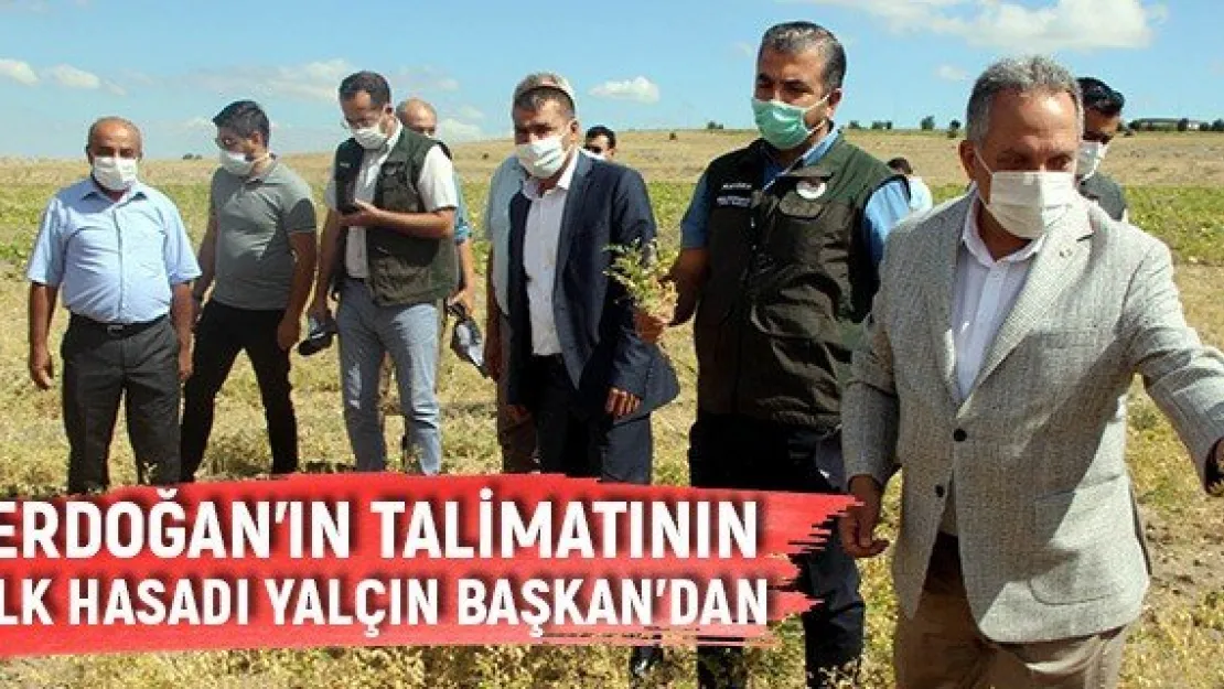 Erdoğan'ın talimatının ilk hasadı Yalçın Başkan'dan