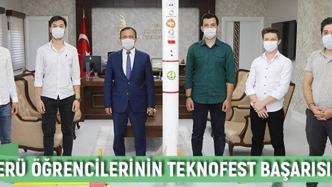 ERÜ Öğrencilerinin TEKNOFEST Başarısı