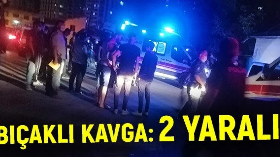 Kayseri'de bıçaklı kavga: 2 yaralı