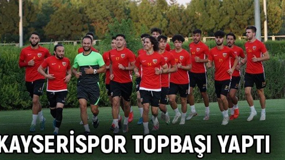 Kayserispor topbaşı yaptı