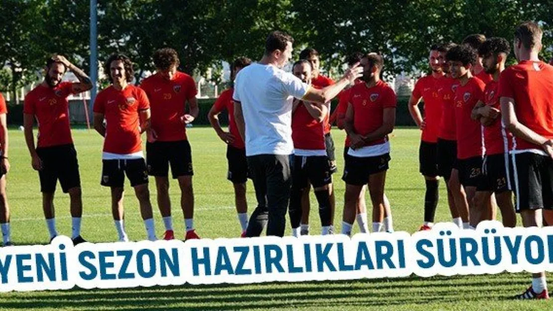 Kayserispor, yeni sezon hazırlıklarını sürdürüyor