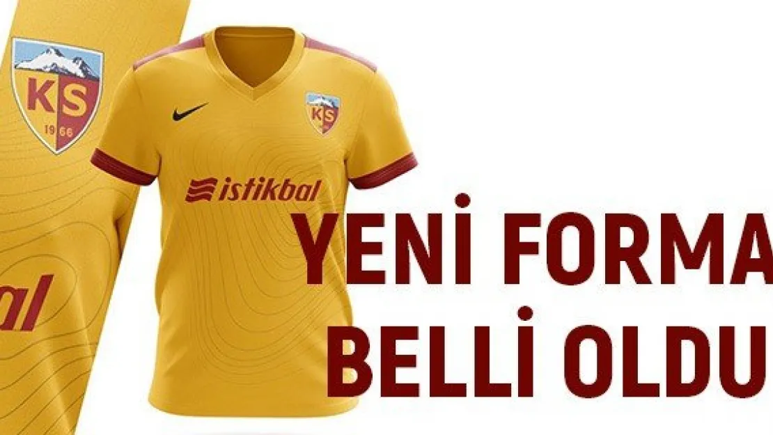 Kayserispor'un yeni forması belli oldu