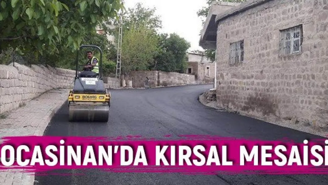 Kocasinan'da kırsal mesaisi