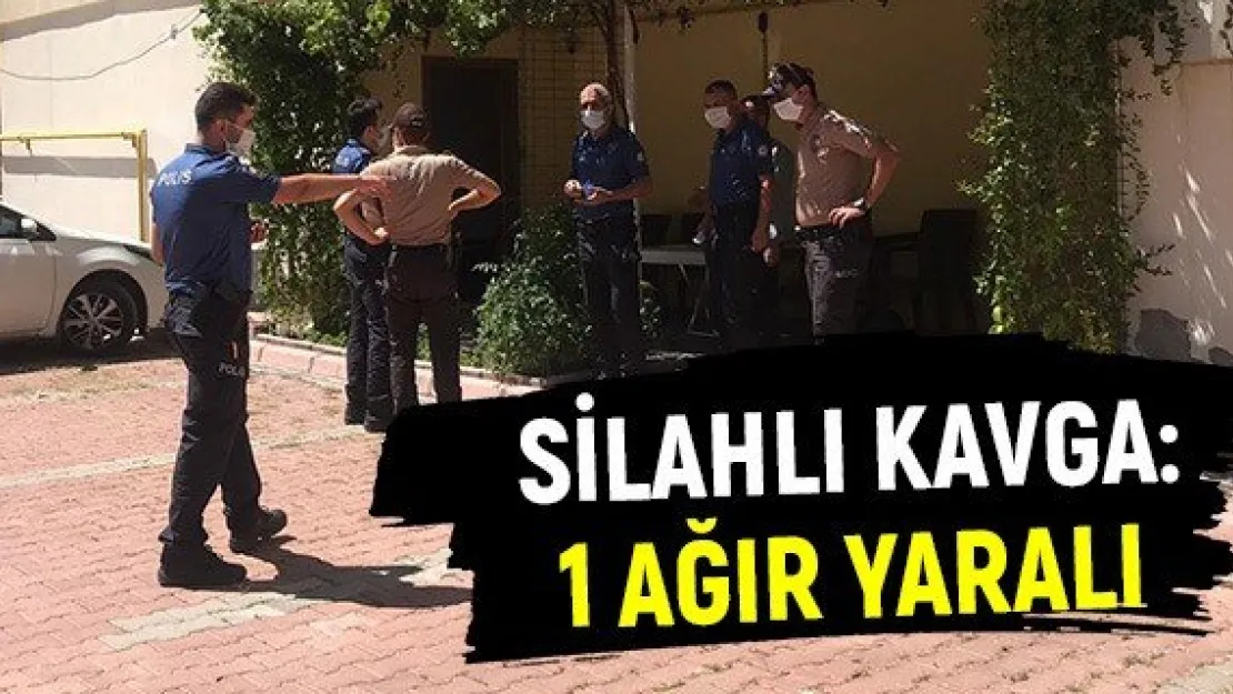 Silahlı Kavga: 1 Ağır Yaralı