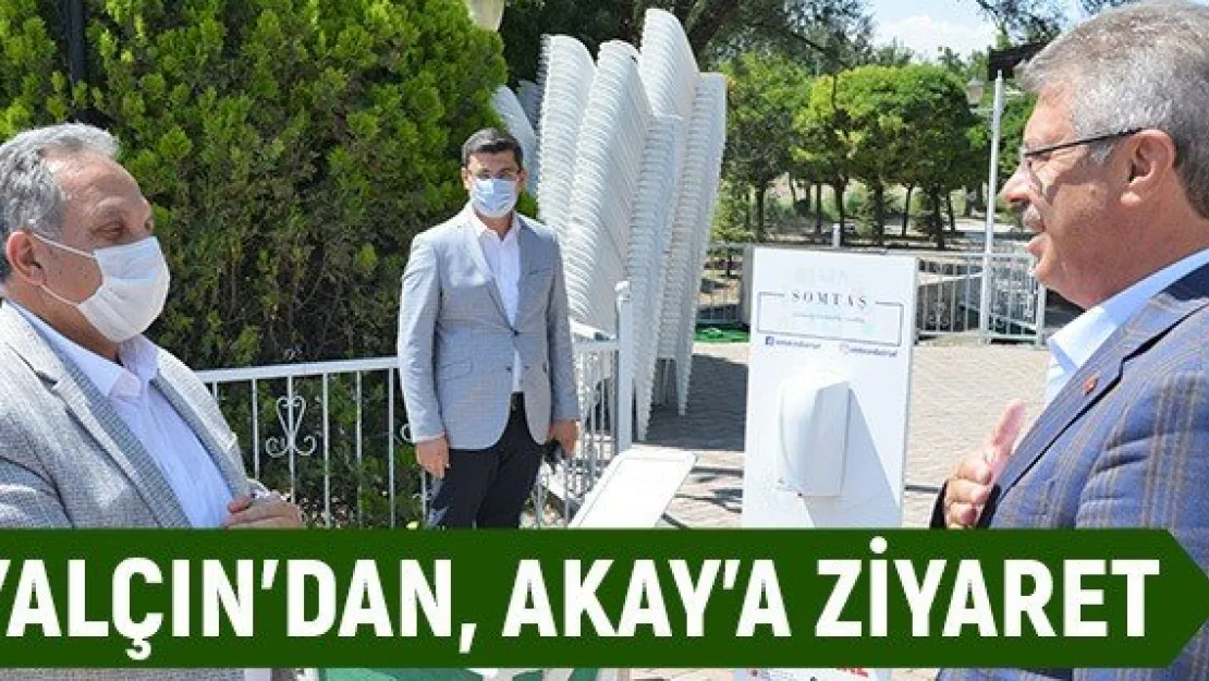 Yalçın'dan, Akay'a ziyaret