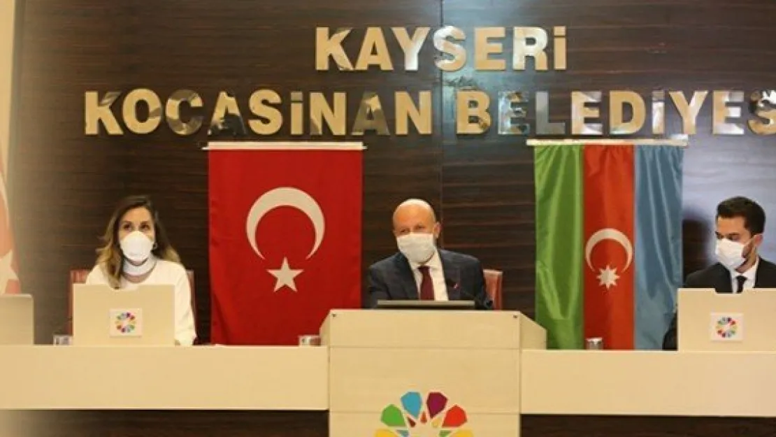 KOCASİNAN BELEDİYE MECLİSİ, AZERBAYCAN İÇİN TEK YÜREK