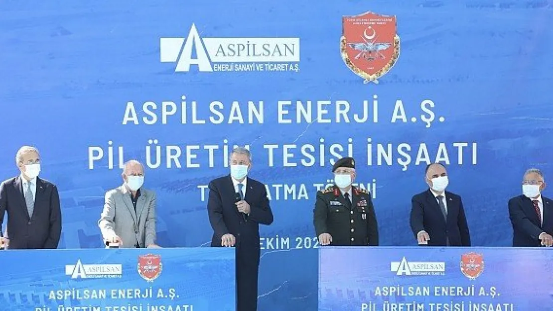 Türkiye'nin ilk lityum iyon pil üretim tesisinin temeli Kayseri de atıldı