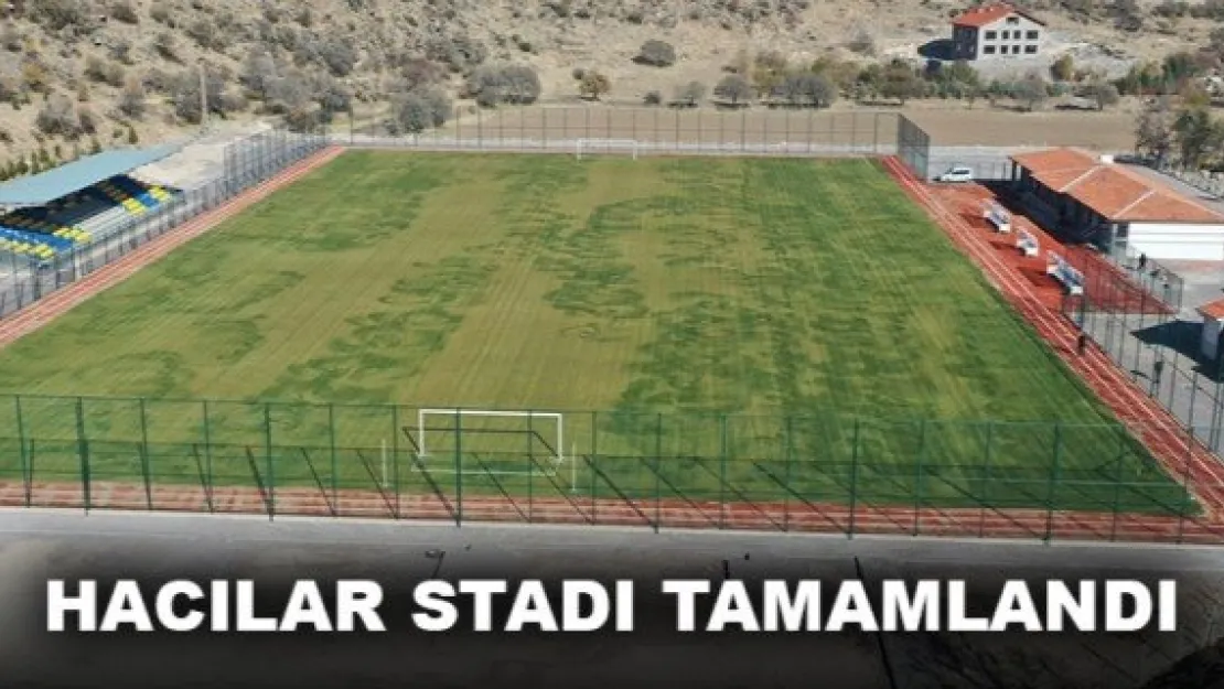 HACILAR STADI TAMAMLANDI