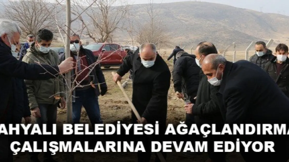 YAHYALI BELEDİYESİ AĞAÇLANDIRMA ÇALIŞMALARINA DEVAM EDİYOR