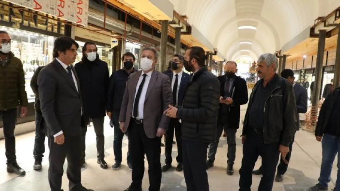 KAZANCILAR ÇARŞISI'NIN YENİ YÜZÜNE ÇOK AZ KALDI