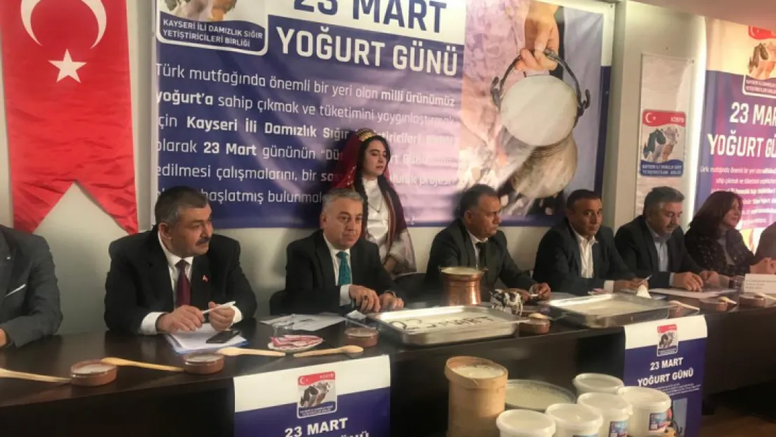 23 Mart'ın 'Dünya Yoğurt Günü' olması isteniyor