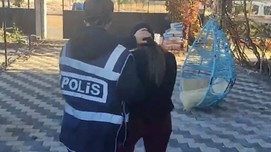 25 yıl 6 ay hapis cezası bulunan kadın yakalandı