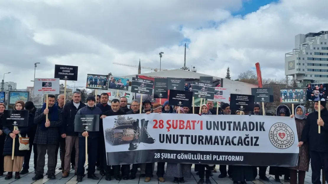 28 Şubat Mağdurları Komisyon kurulmasını istiyor