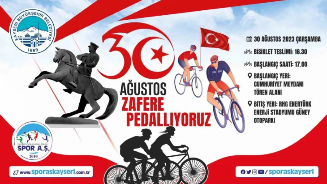 30 Ağustos için 'Zafere Pedallıyoruz' etkinliği düzenlenecek