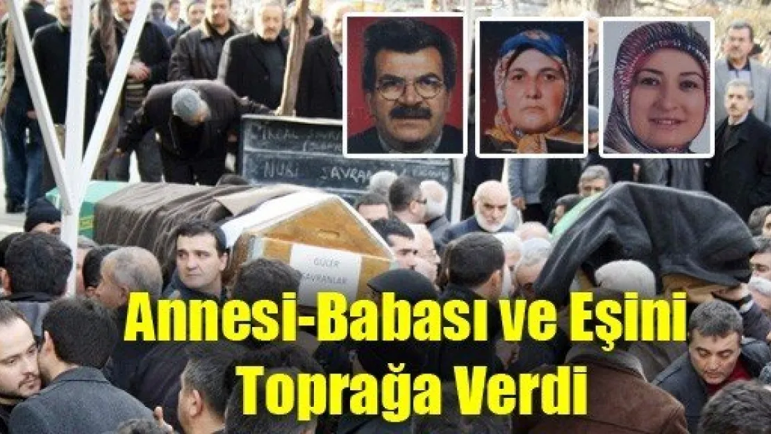 3 Kişi Göz Yaşlarıyla Toprağa Verildi