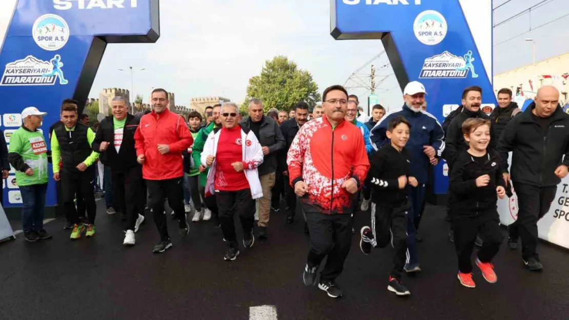 Kayseri Yarı Maratonu'nda hedef 10 bin katılımcı