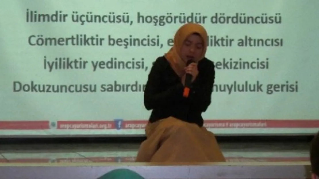 6. Arapça Yarışmasının Finalleri 20-22 Mayıs'ta yapılacak