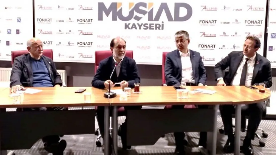 MÜSİAD Kayseri Şubesi'nde Afganistan konuşuldu