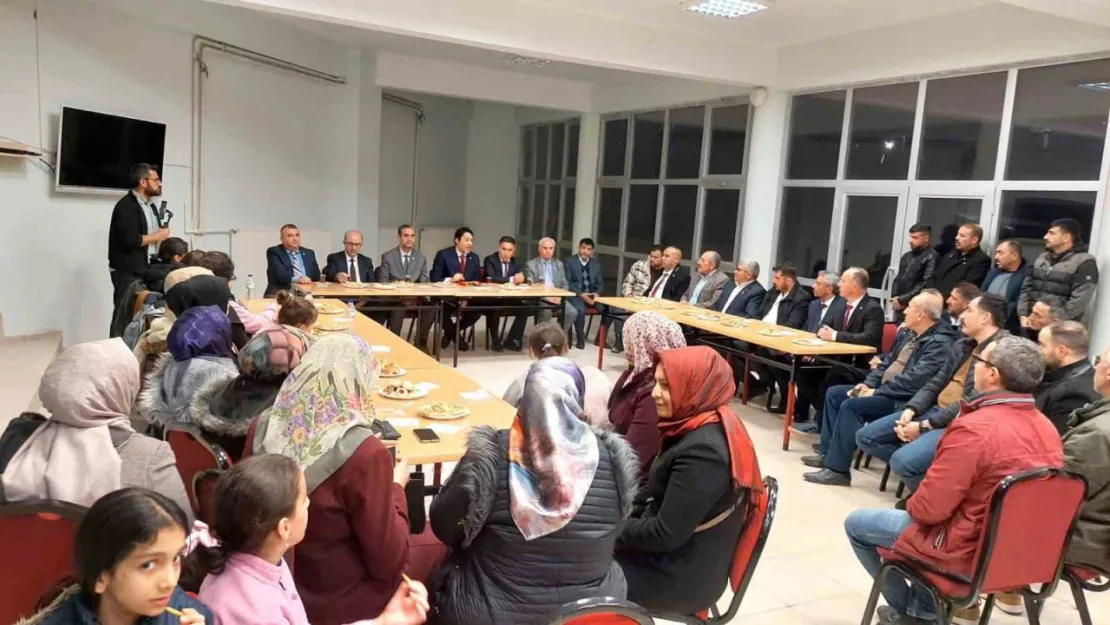 Abdullah Özkırış Bünyan'da vatandaşlarla buluştu