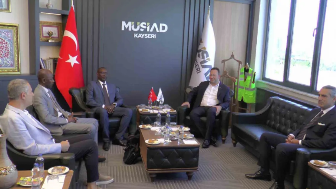 Afrikalı heyetten MÜSİAD Kayseri'ye ziyaret