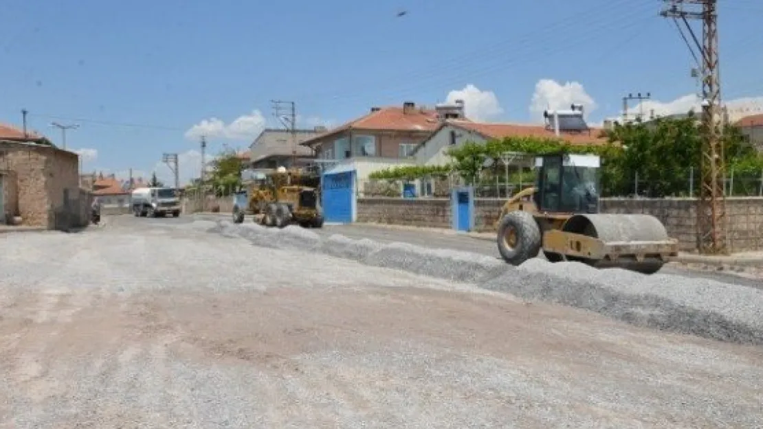 Ağırnas Bölgesinde Yol Ve Asfalt Çalışması 