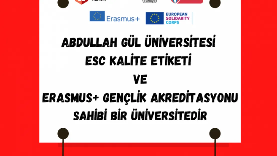 AGÜ, 3 Ayrı Kalite Sertifikası ve Erasmus+ Gençlik Akreditasyonu Sahibi Oldu