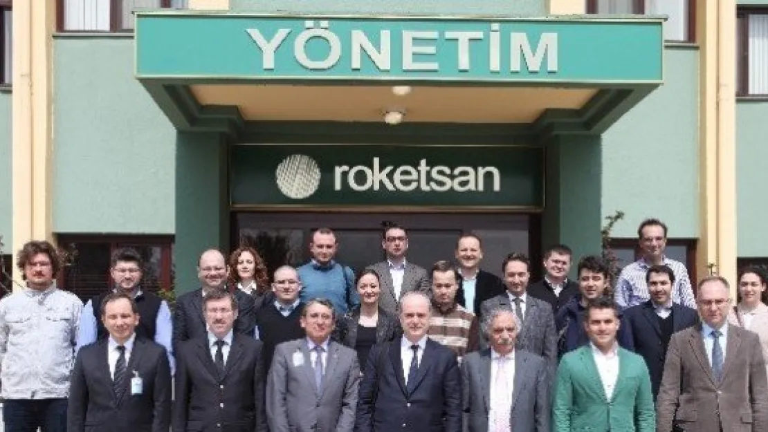 Agü Öğretim Üyeleri Roketsan'ı Ziyaret Etti 