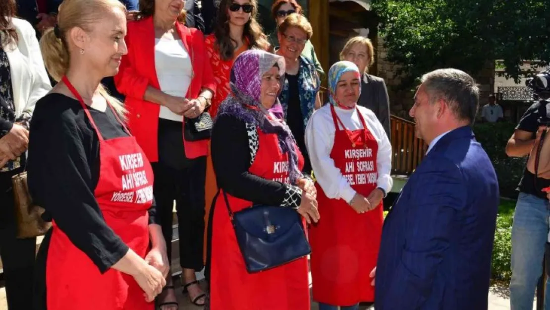 Ahi kadınları, yöresel yemek yarışmasıyla hünerlerini sergiledi