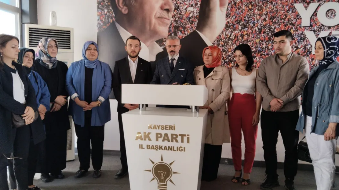 AK Parti İl Başkan Yardımcısı Yalçın: 'Filistin, tüm insanlığın vicdan davasıdır'