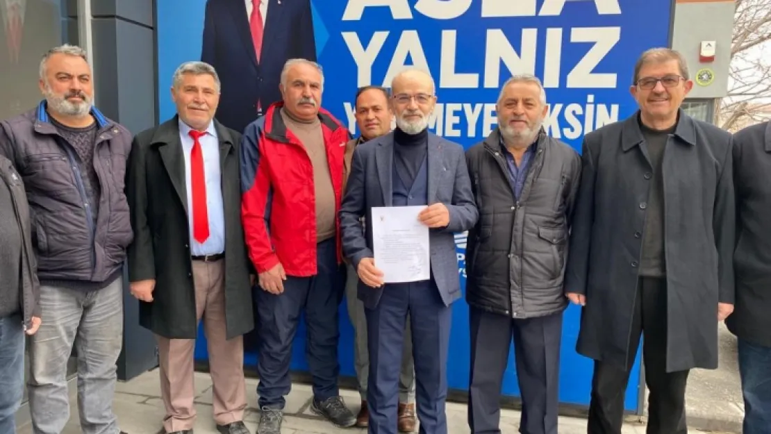 AK Parti Kayseri'de ilk başvuru DUYKON'dan