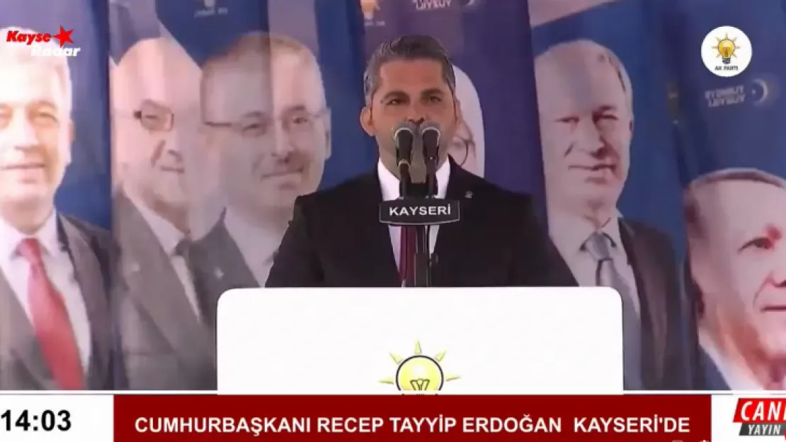 AK Parti Kayseri İl Başkanı Üzüm: 'Başka Türkiye yok ve Türkiye sizinle güzel'