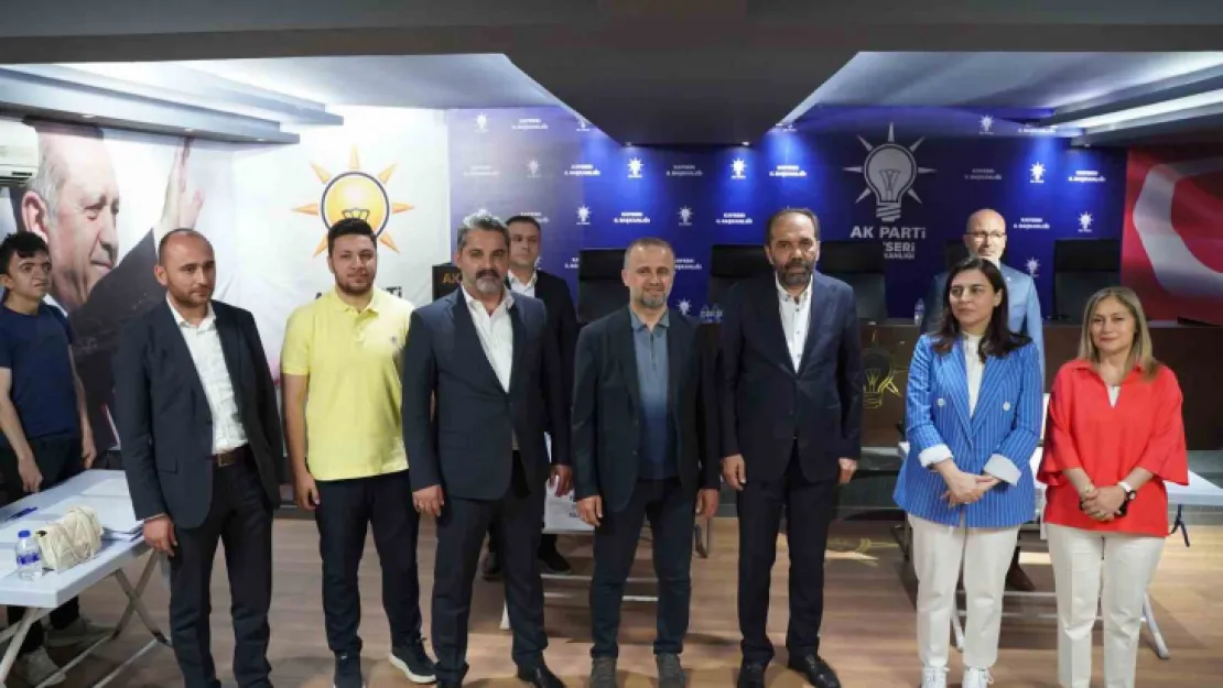 AK Parti Kayseri İl Başkanlığı'nda 'temayül yoklaması'