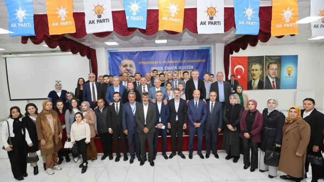 AK Parti Pınarbaşı İlçe Kongresi yapıldı