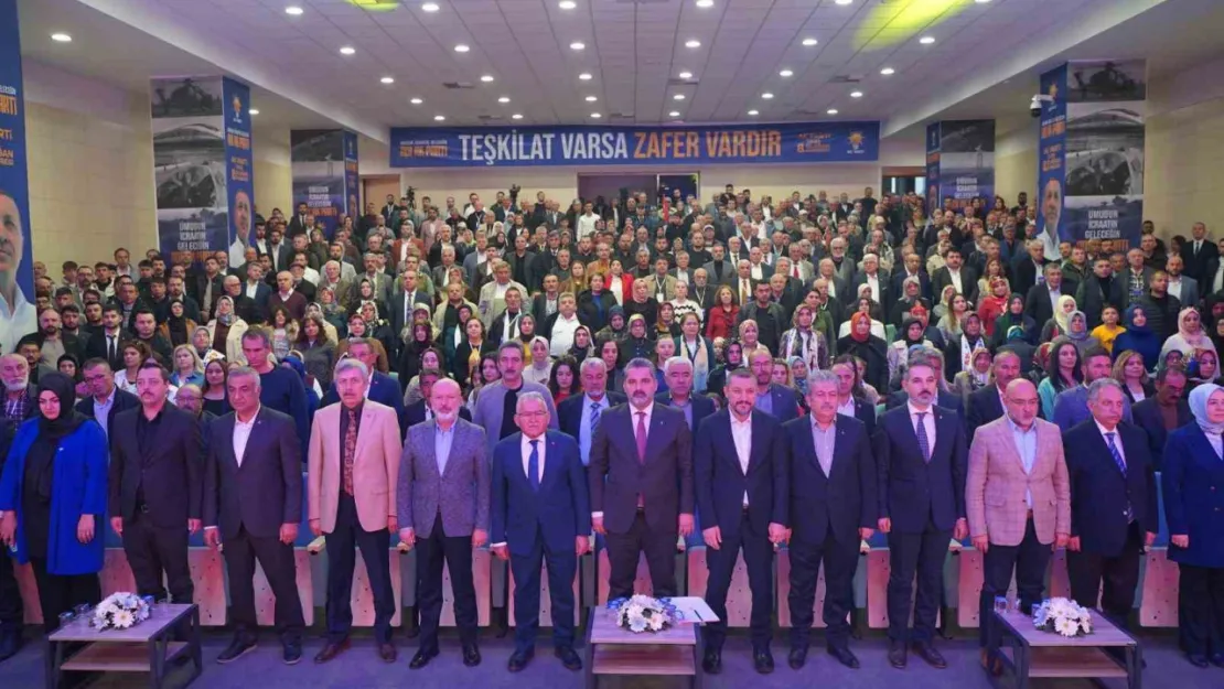 AK Parti Talas 8. Olağan Kongresi gerçekleştirildi