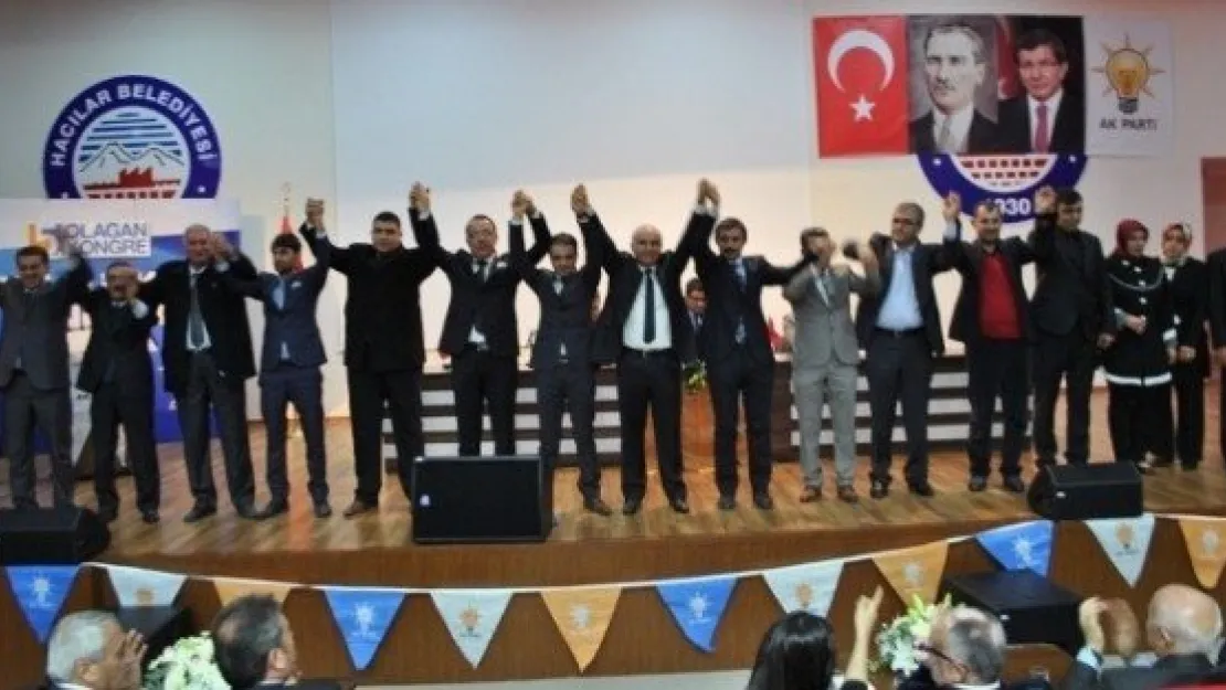 Ak Parti Hacılar İlçe Kongresi Yapıldı