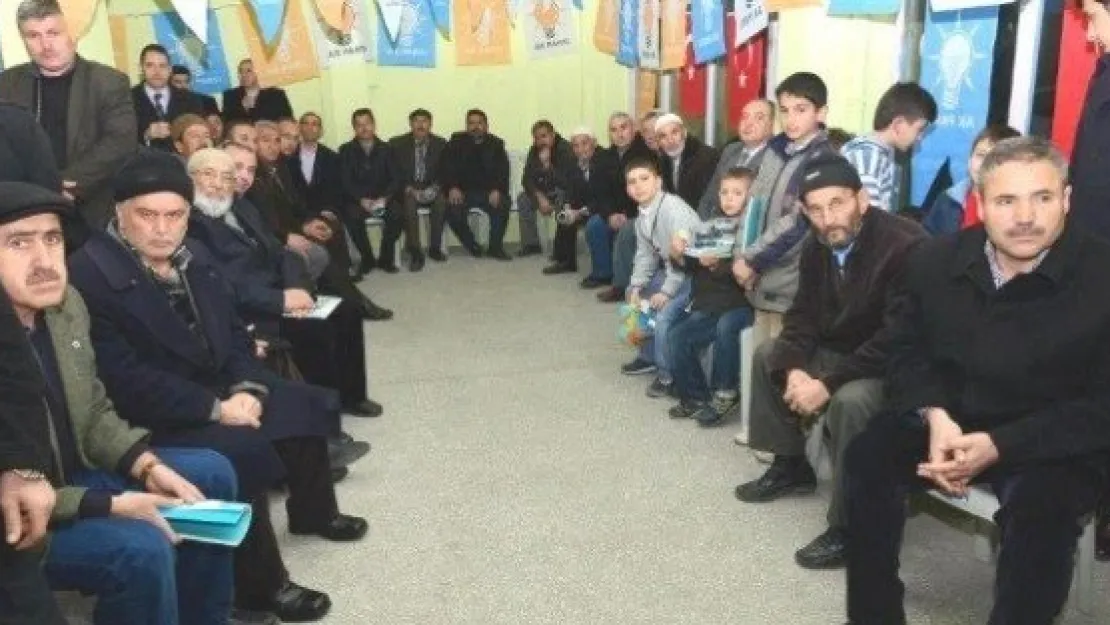 Ak Parti Melikgazi İlçe Teşkilatı Dördüncü Seçim Bürosunu Keykubat Mahallesinde Açtı. 