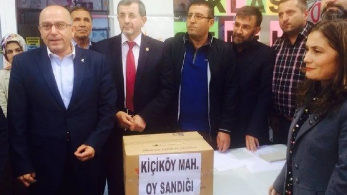  AK PARTİ TALAS İLÇE TEŞKİLATINDA YOĞUN MESAİ