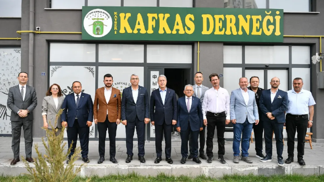 Akar ve Büyükkılıç'tan Kafkas Derneği'ne Ziyaret