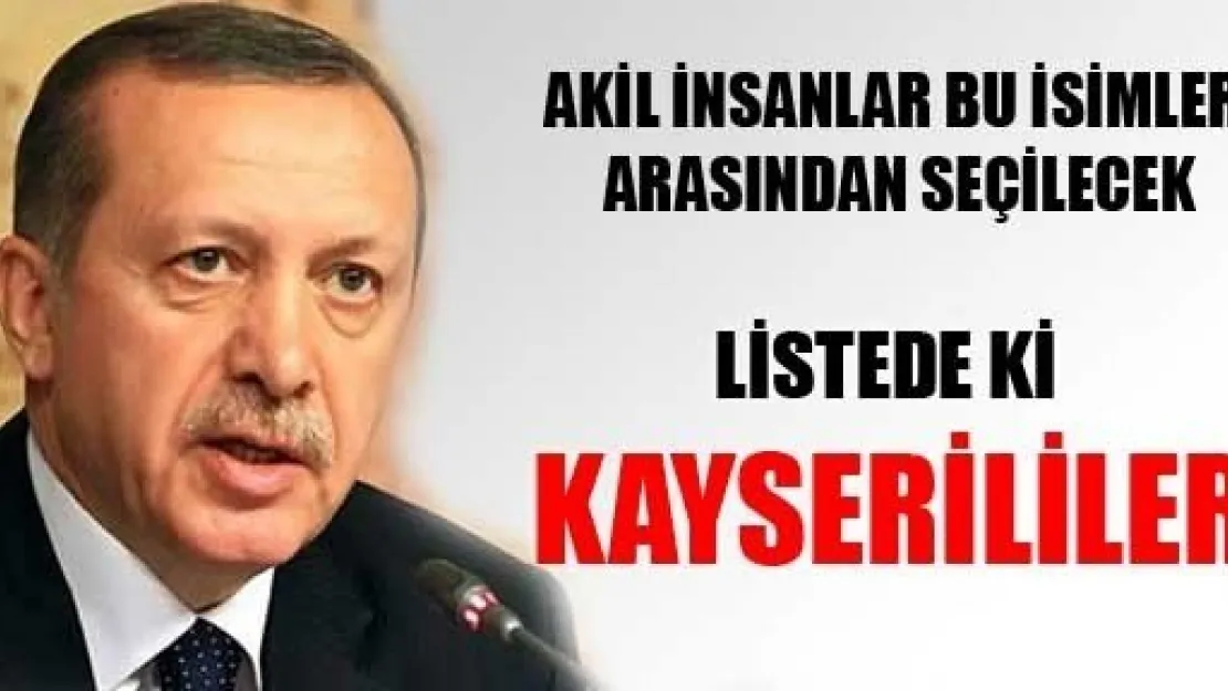 Akil İnsanlar Arasındaki Kayserililer