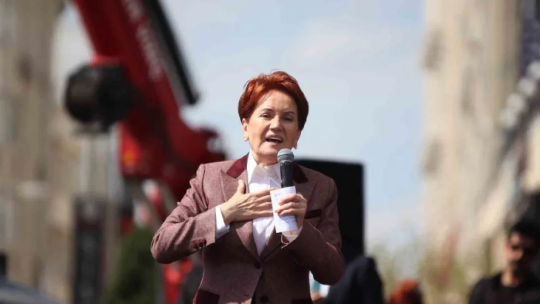 Akşener: 'Cumhurbaşkanı bizleri gömmekten bahsediyor. Biz düşman mıyız?'