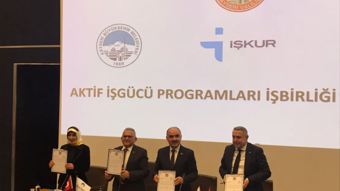 Aktif İşgücü Programları İşbirliği Protokolü imzalandı