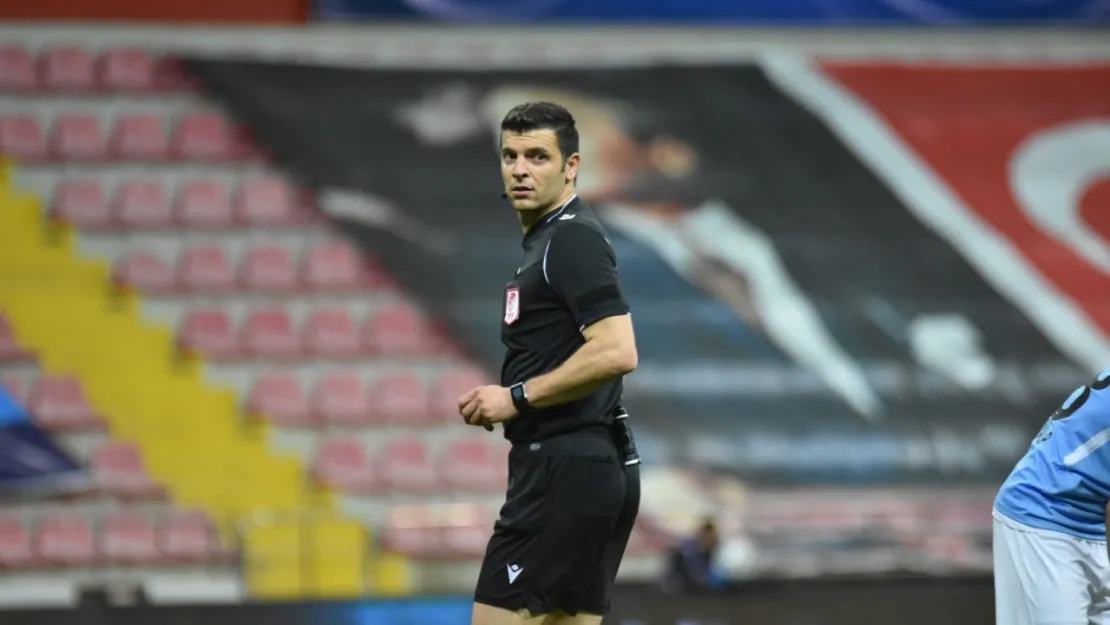 Alanyaspor ile Kayserispor maçını Ümit Öztürk yönetecek