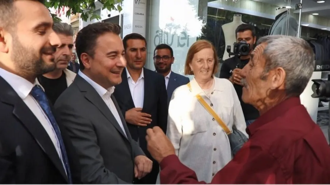 Ali Babacan'a Kırşehir'de 6'lı masa tepkisi